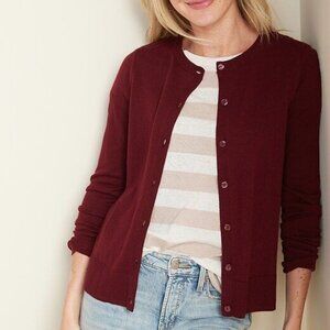 Old Navy Burgundy Cardigan